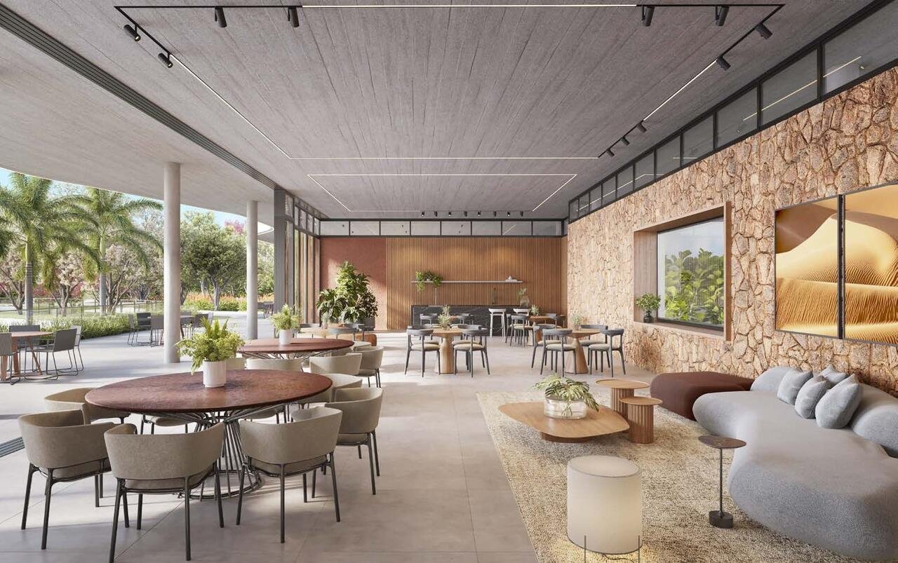 Salão de festas climatizado de 150m² totalmente decorado